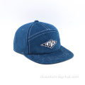 Aangepaste 7 paneel corduroy snapback caps